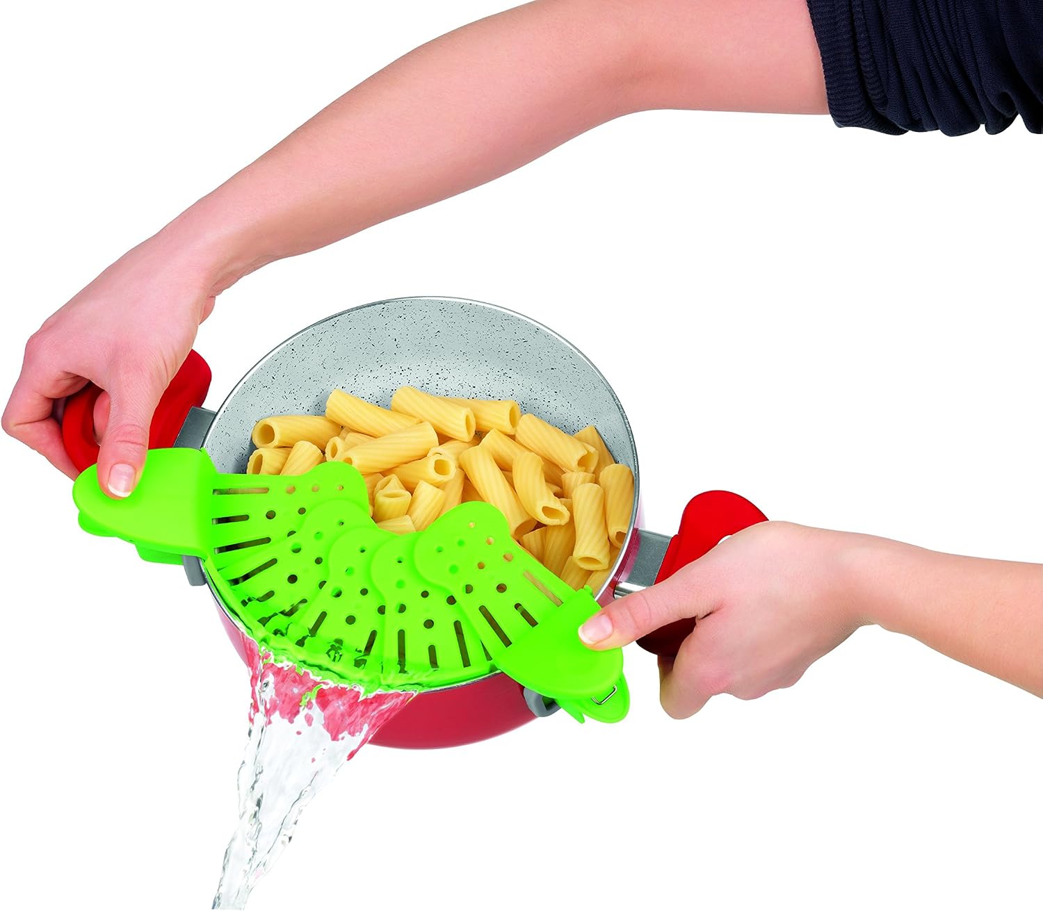 GOURMETmaxx 00017 Abgießhilfe, Kunststoff, lindgrün, 26.50 x 13 x 8.50 cm — Ansicht 5