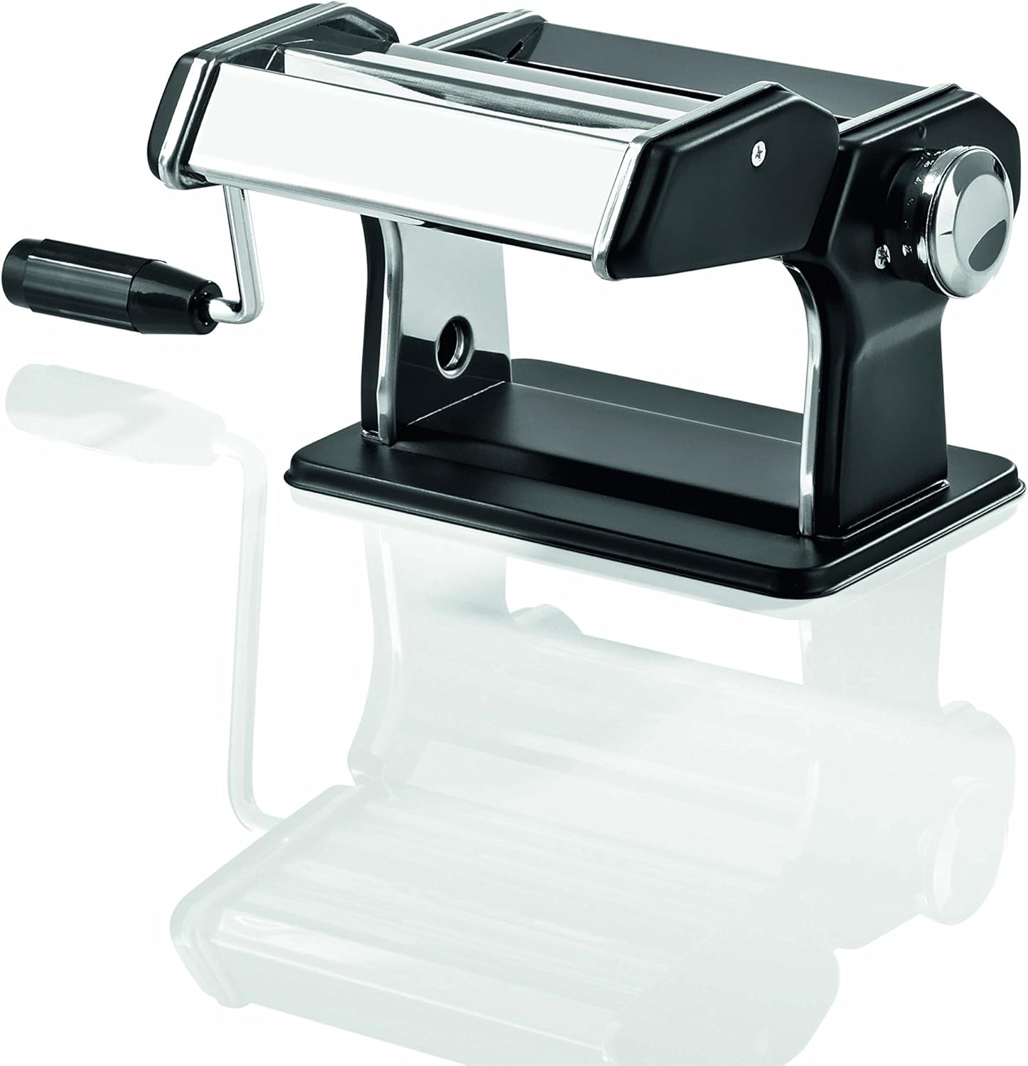 gourmetmaxx 09952 Nudelmaschine Pasta-Profi | Edelstahl | Teigroller | Nudelherstellung | Nudelkurbel — Ansicht 2