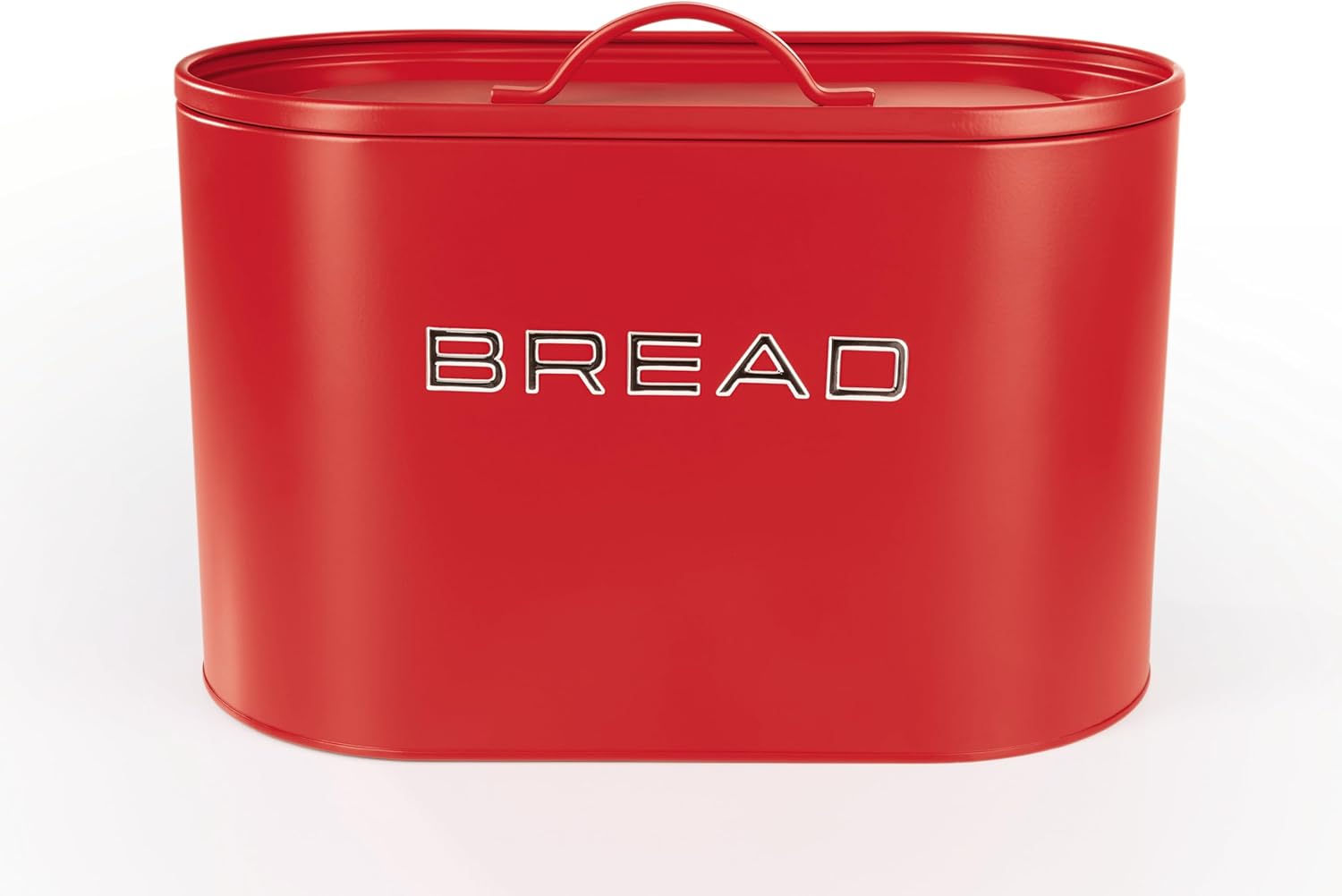 GOURMETmaxx Brotkasten inkl. Vorratsdosen-Set - 8-tlg. Set | Stilvolle & luftdichte Metalldosen mit Deckel und Beschriftungen für Brot, Kaffee, Tee & Zucker | Aromadicht für frische Lebensmittel — Ansicht 3