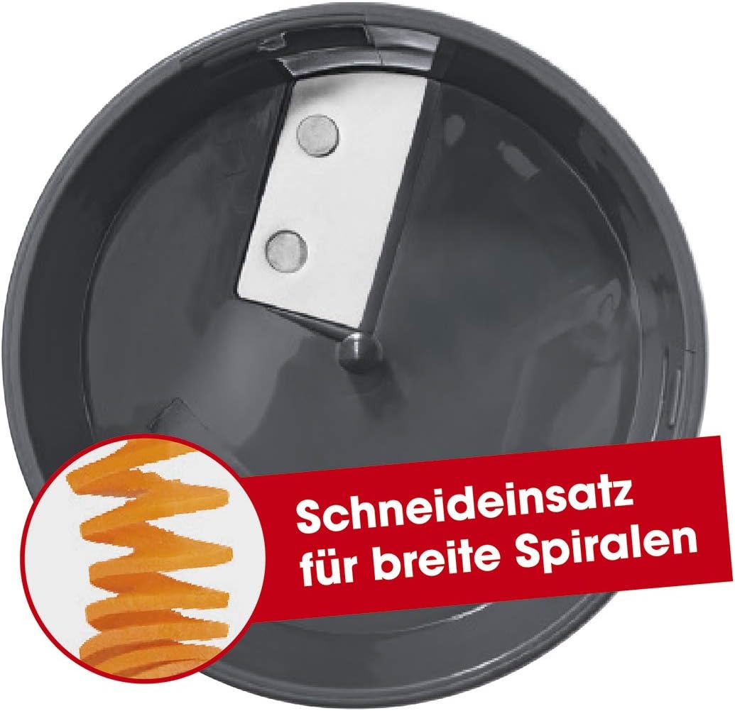 GOURMETmaxx Multi-Schneider | 4in1 8-TLG. | Obst- und Gemüseschneider | Spiralschneider | Würfelschneider | Zerkleinerer | mit Aufbewahrungsbehälter — Ansicht 6