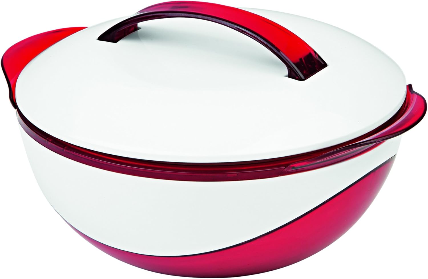 GOURMETmaxx, Plastik Edelstahl, rot/weiß, 21x11x20 cm