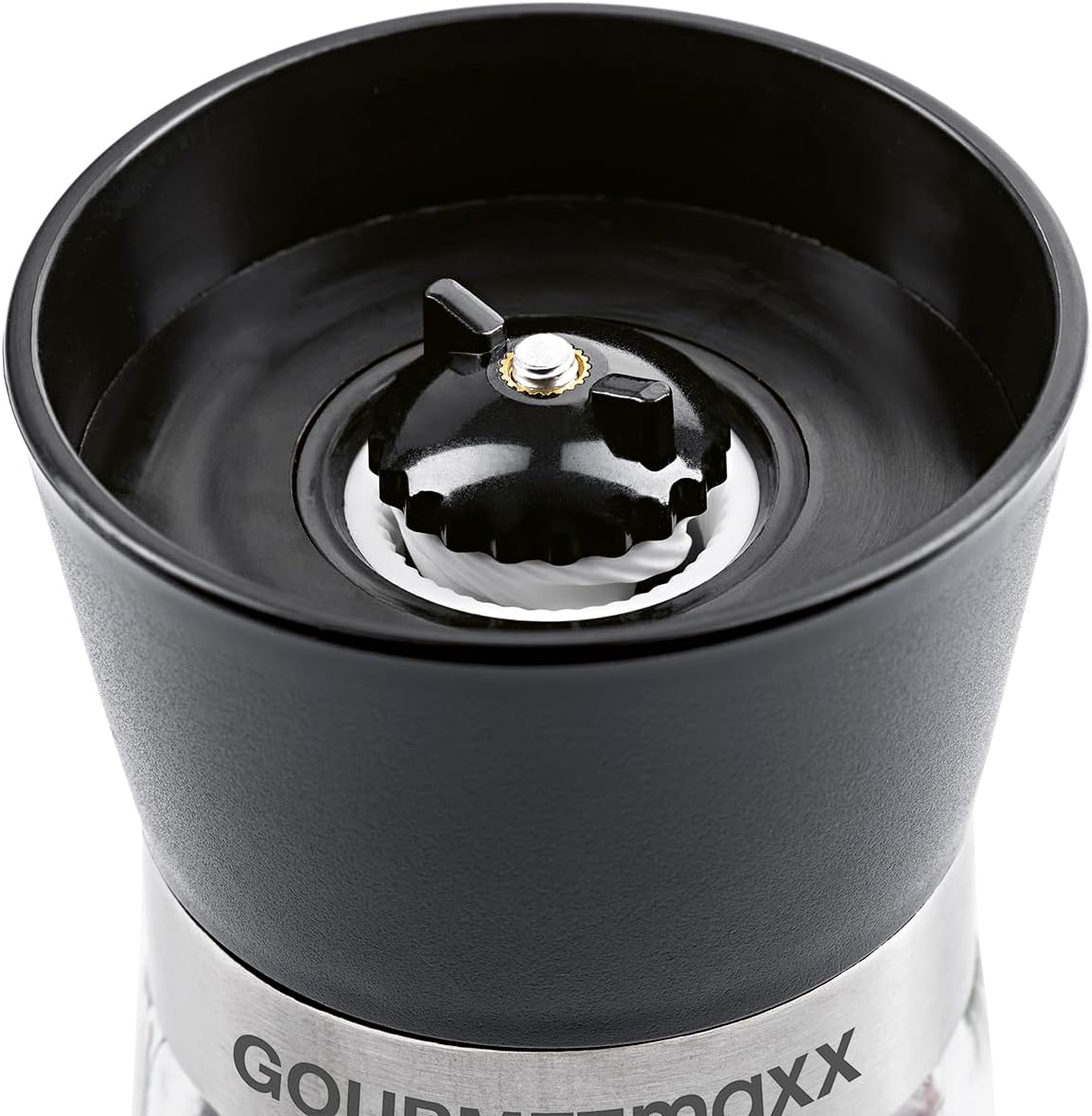 GOURMETmaxx Salz- & Pfeffermühlen 2er-Set | Gewürzmühlen mit stufenlos einstellbarem Keramikmahlwerk | Leichtes mahlen von Gewürzen & Kräutern | Je 180ml Füllvolumen | Einfache Reinigung & Befüllung — Ansicht 5