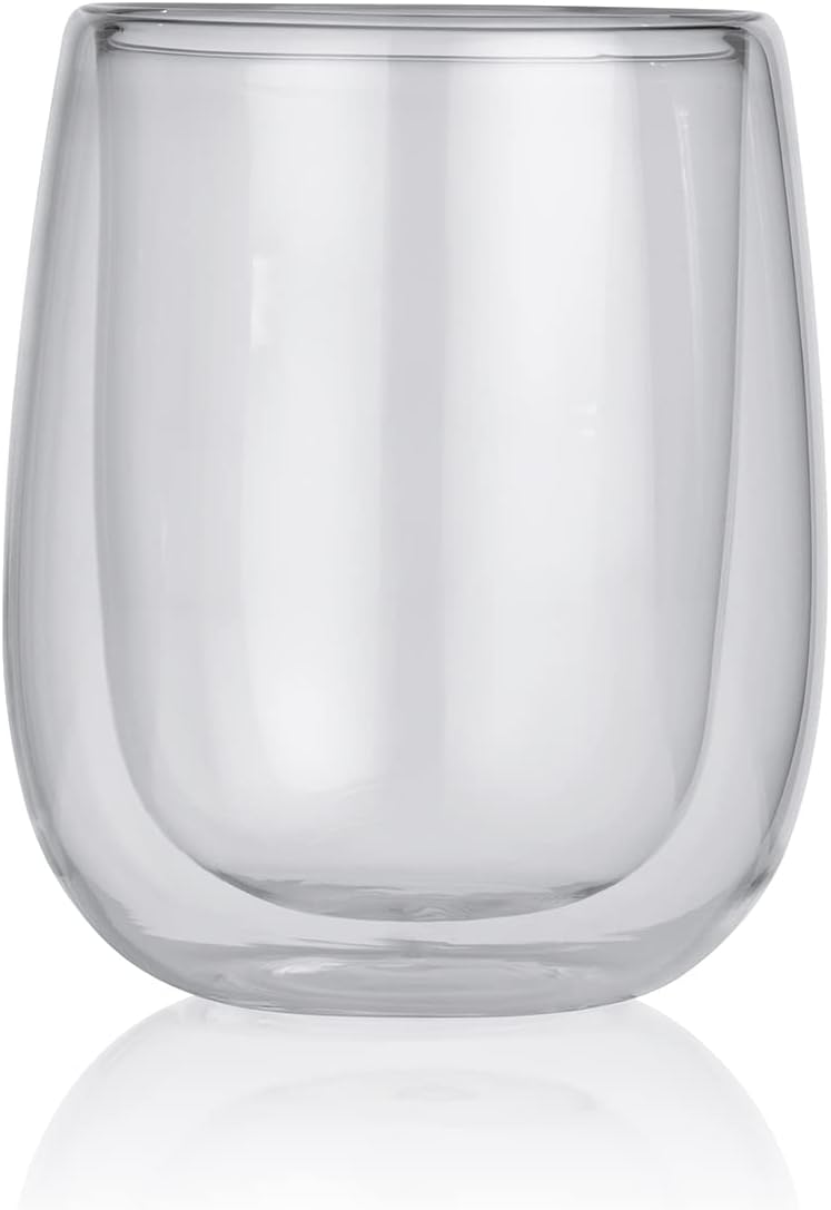 GOURMETmaxx Thermogläser Kaffee-Spezialitäten 2er-Set Latte Macchiato | Wärmeisolierend: für warme & kalte Getränke geeignet, ca.350 ml Füllmenge | Einfaches Handling [Borosilikatglas] — Ansicht 4