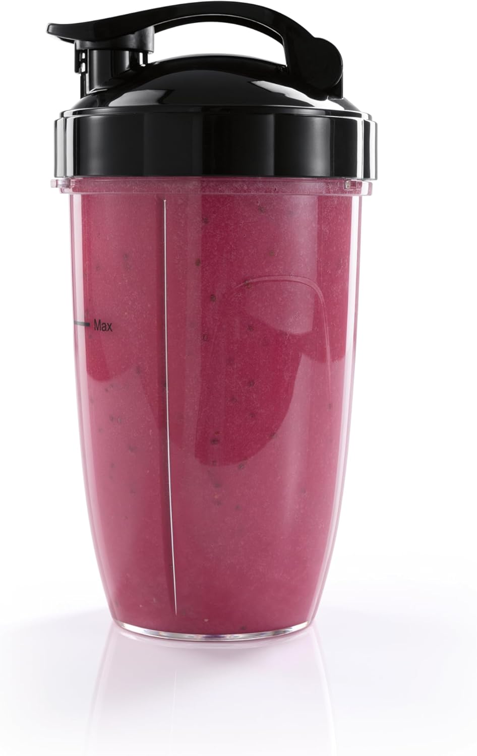 GOURMETmaxx Zubehörset L für Nutrition Mixer Pro Mixer 1.000 Watt | Set Standmixer mit Mixbecher & Frischhaltedeckel für GOURMETmaxx Nutrition Smoothie Maker | für Shakes, Smoothies, Shots & Co. to go — Ansicht 4